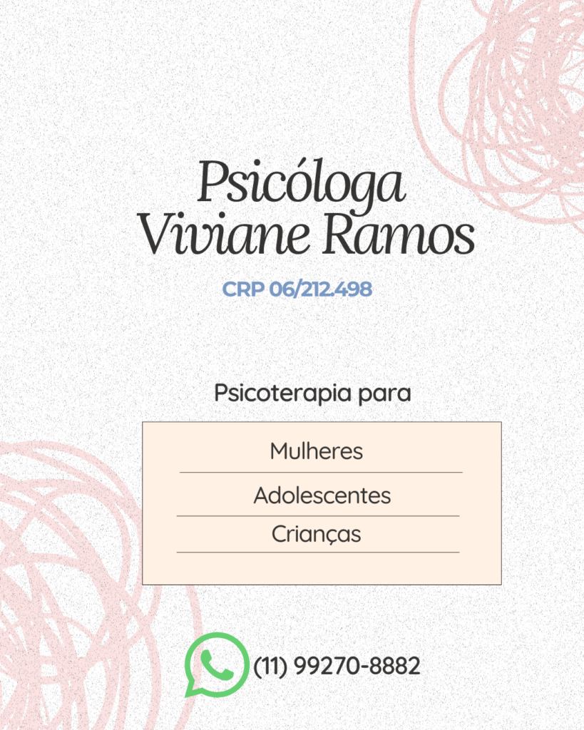 Psicologa Viviane Ramos, com atendimento no centro de Santo André